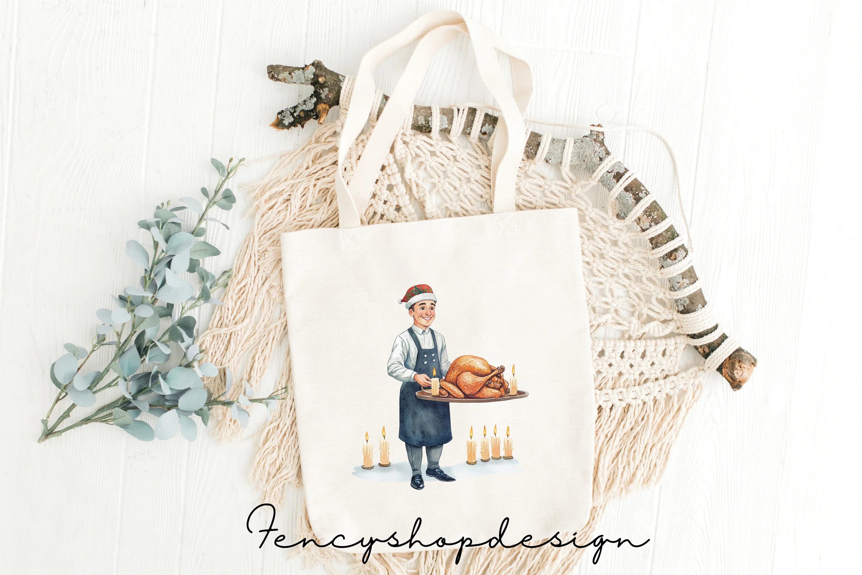 Thanksgiving Turkey Dinner Clipart Bundle