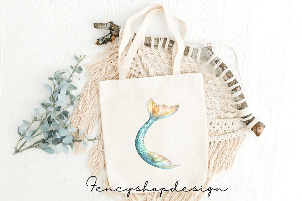 Enchanting Mermaid Tails Clipart Bundle