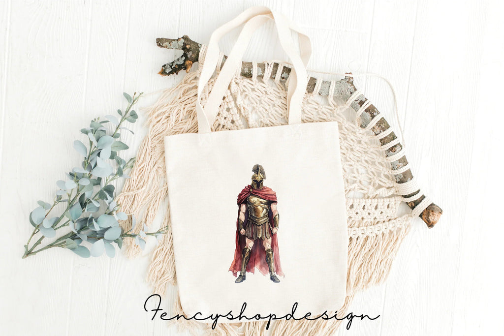 Ancient Greek Warrior Clipart Bundle