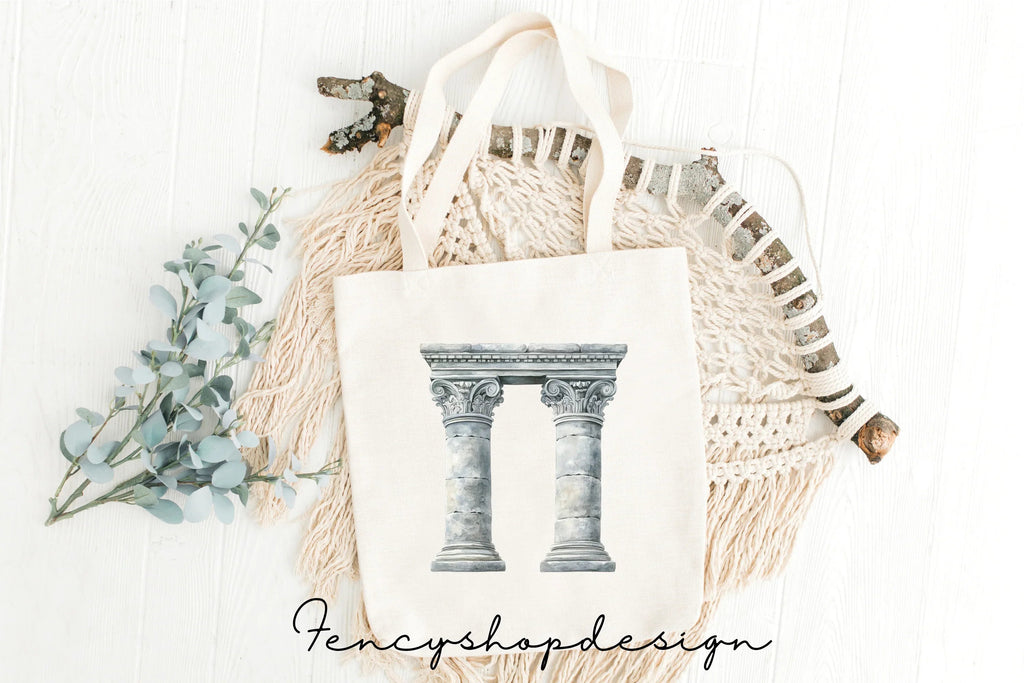 Ancient Greek Roman Column Clipart Bundle