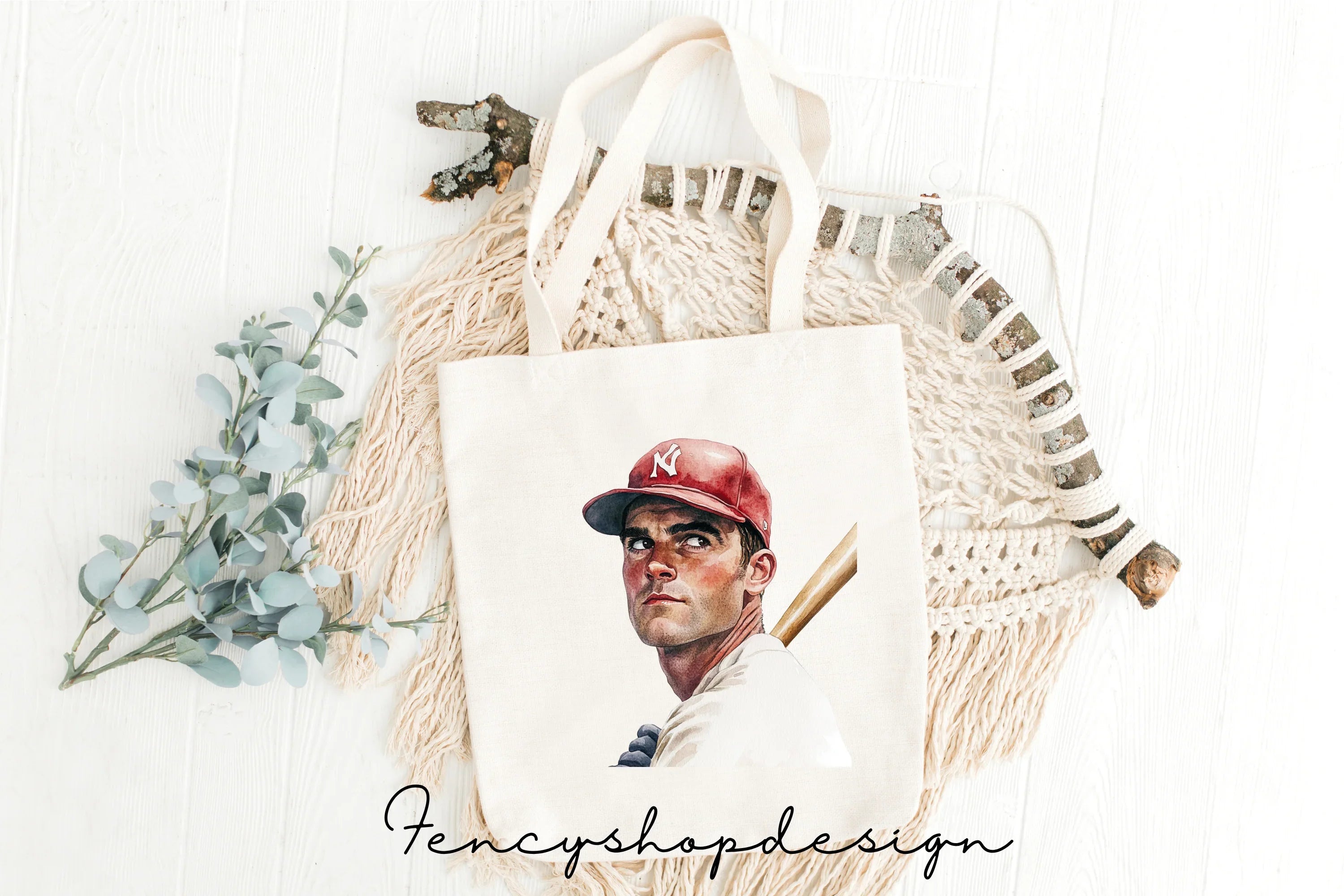Vintage Baseball Players Clipart Bundle