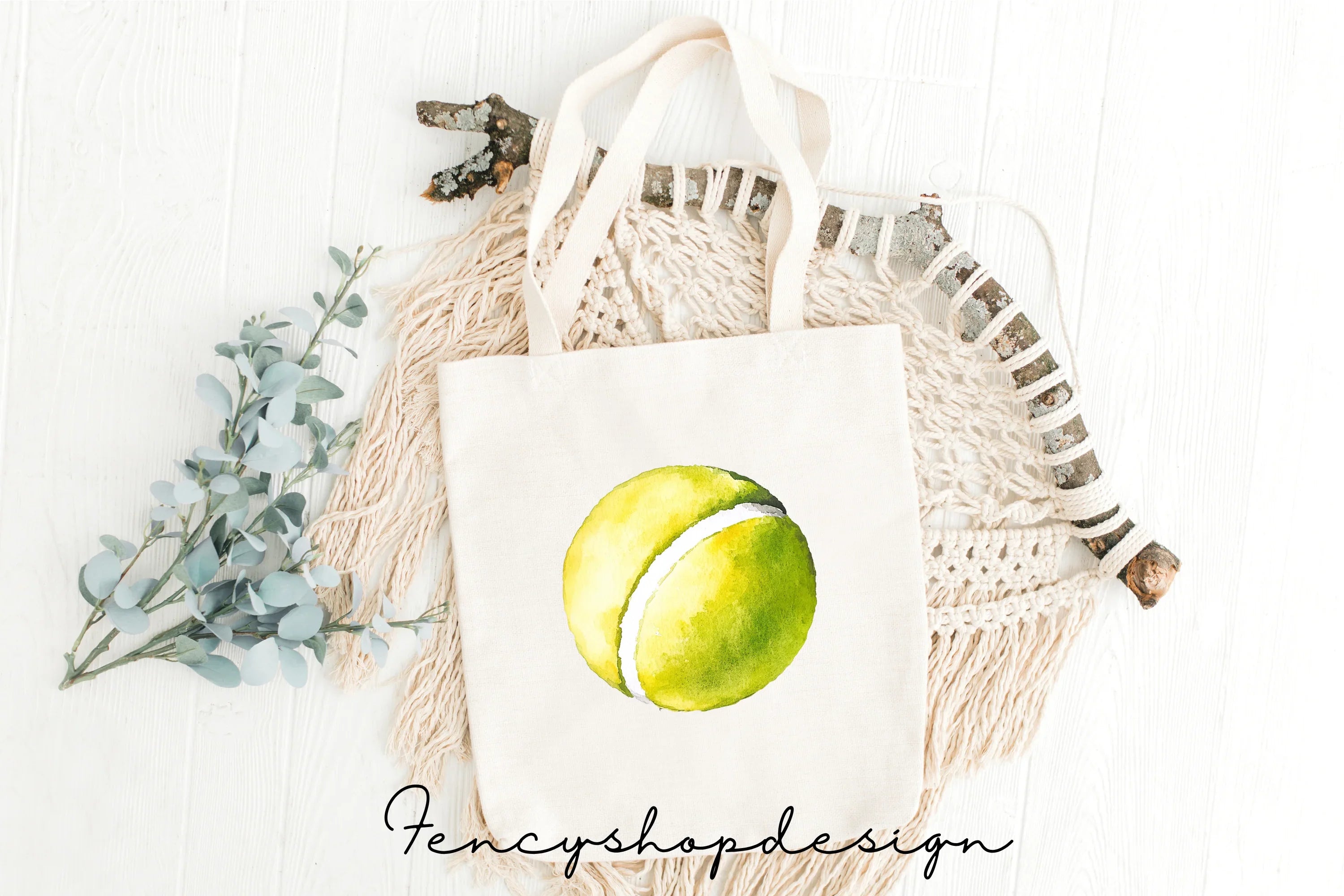 Tennis Ball Clipart Bundle