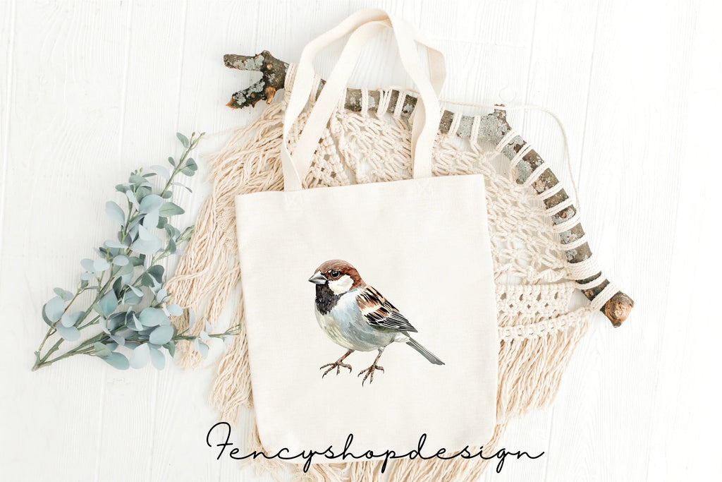Sparrow Bird Clipart Bundle