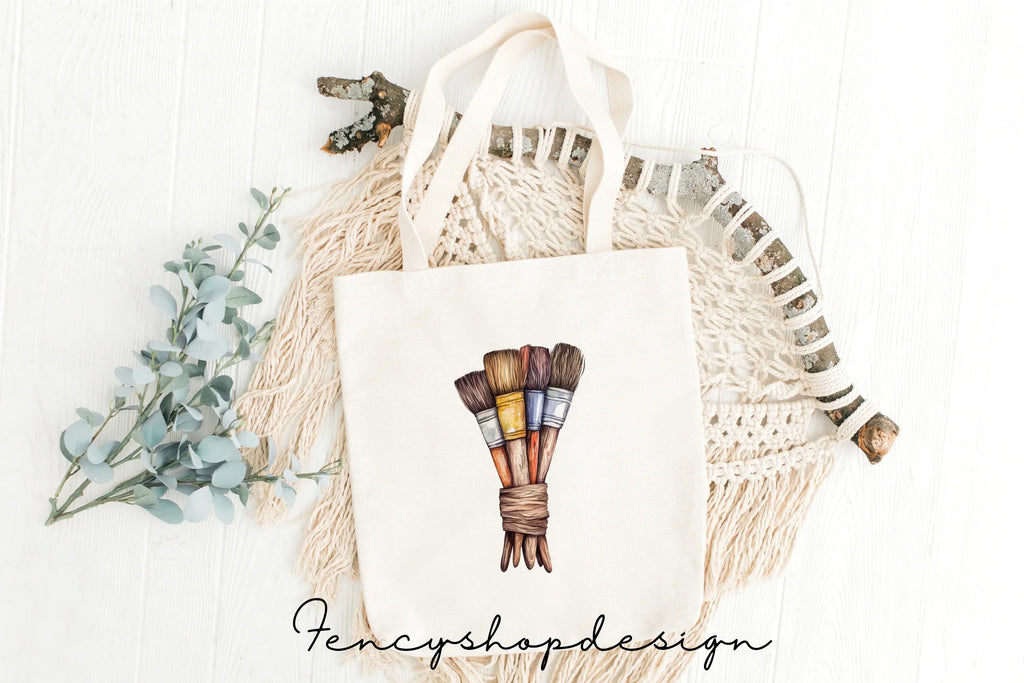 Paint Brushes Clipart Bundle