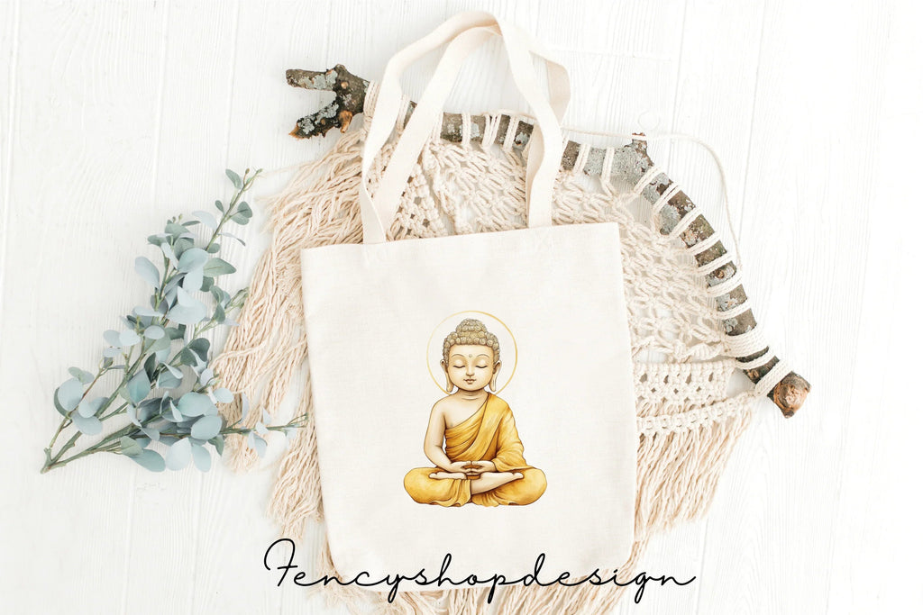 Meditating Buddha Clipart Bundle