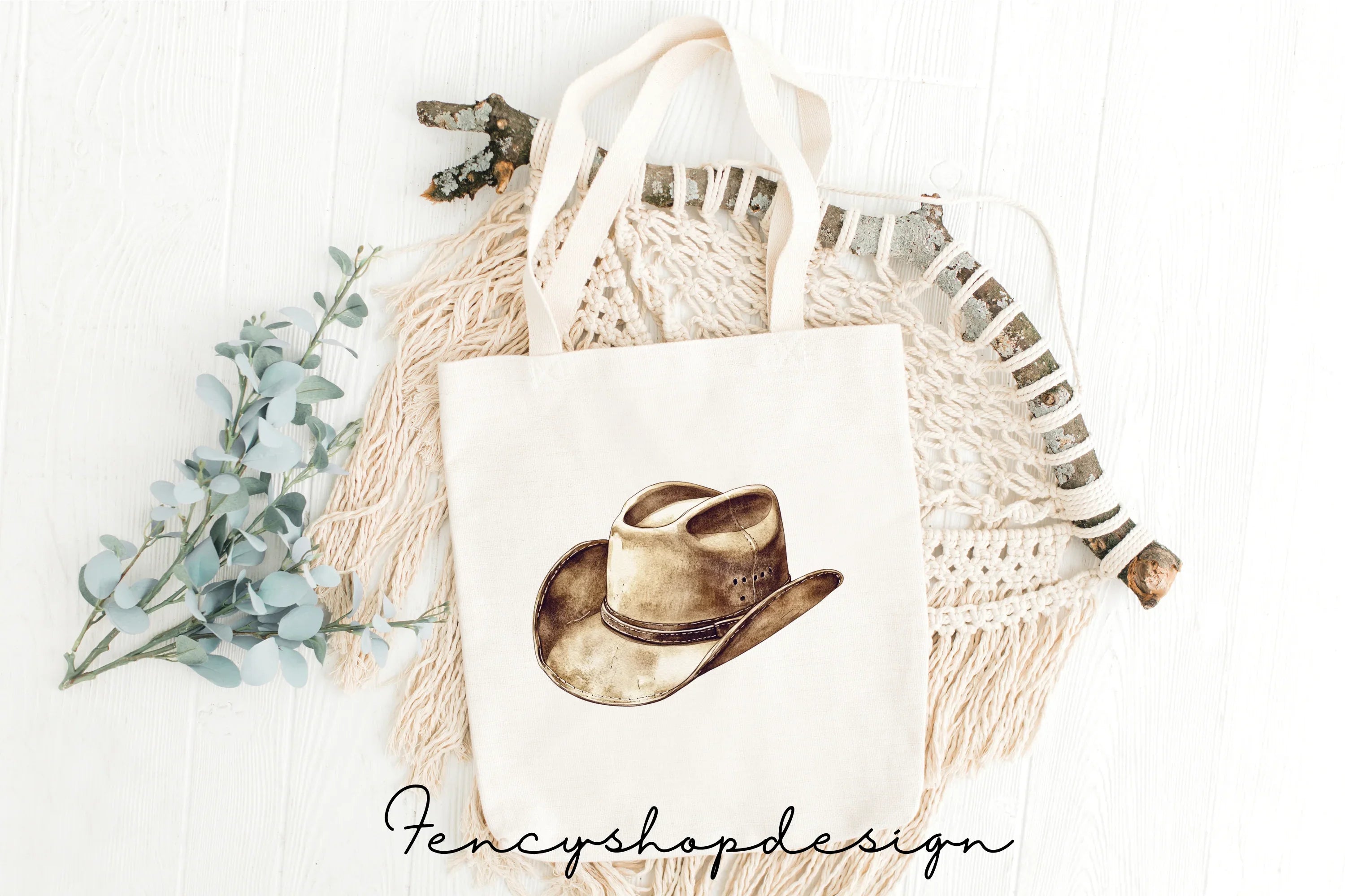 Cowboy Hat Clipart Bundle