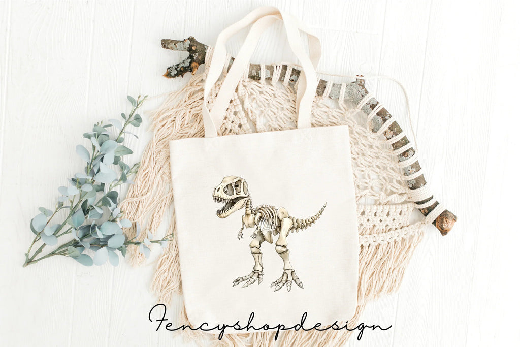 Dinosaur Skeleton Clipart Bundle