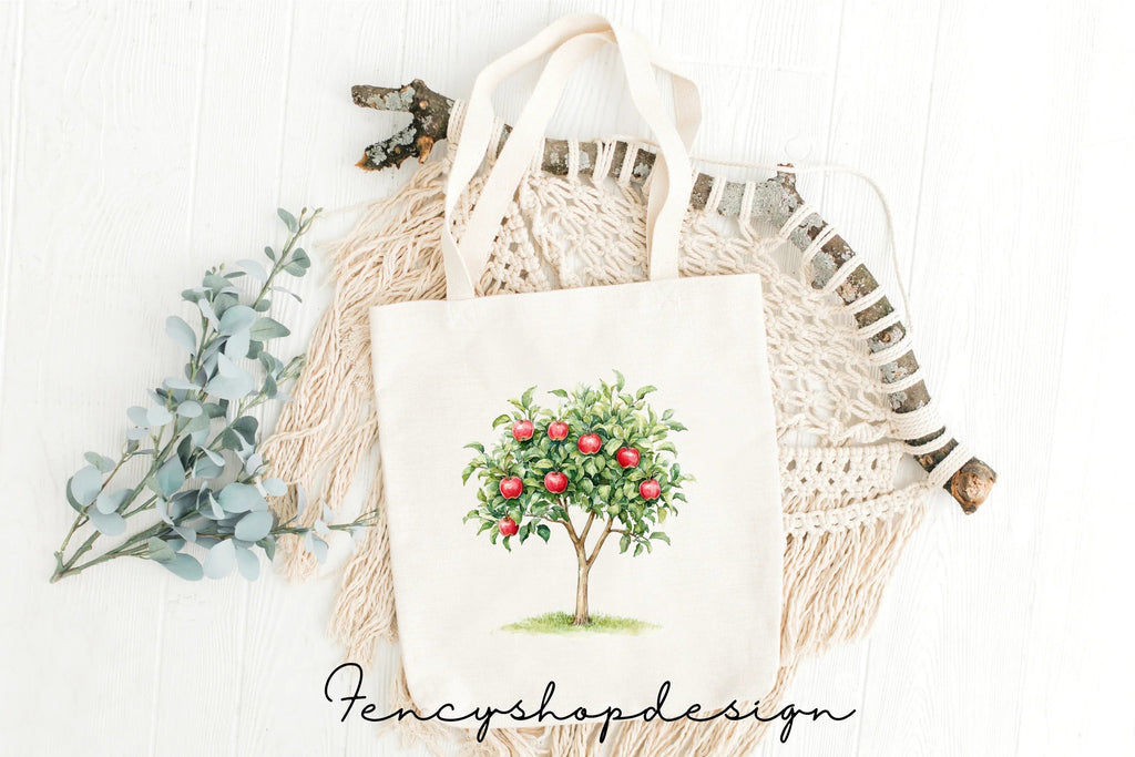 Apple Tree Branch Clipart Bundle