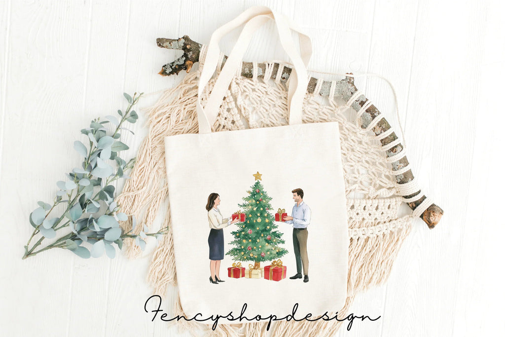 Holiday Gift Exchange Clipart Bundle