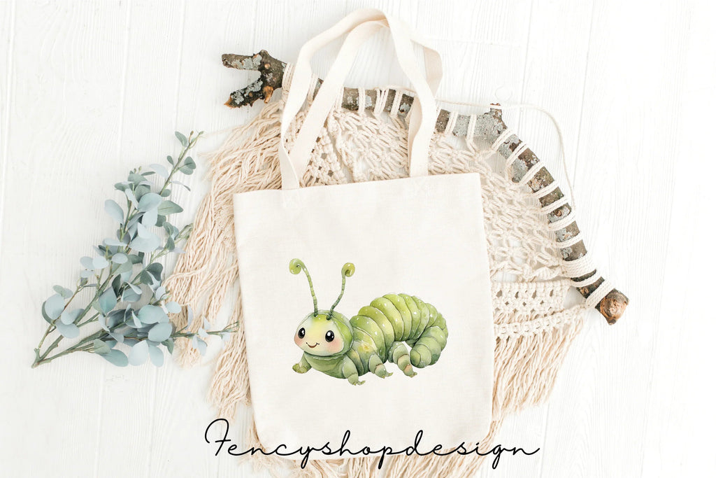 Cute Caterpillar Clipart Bundle