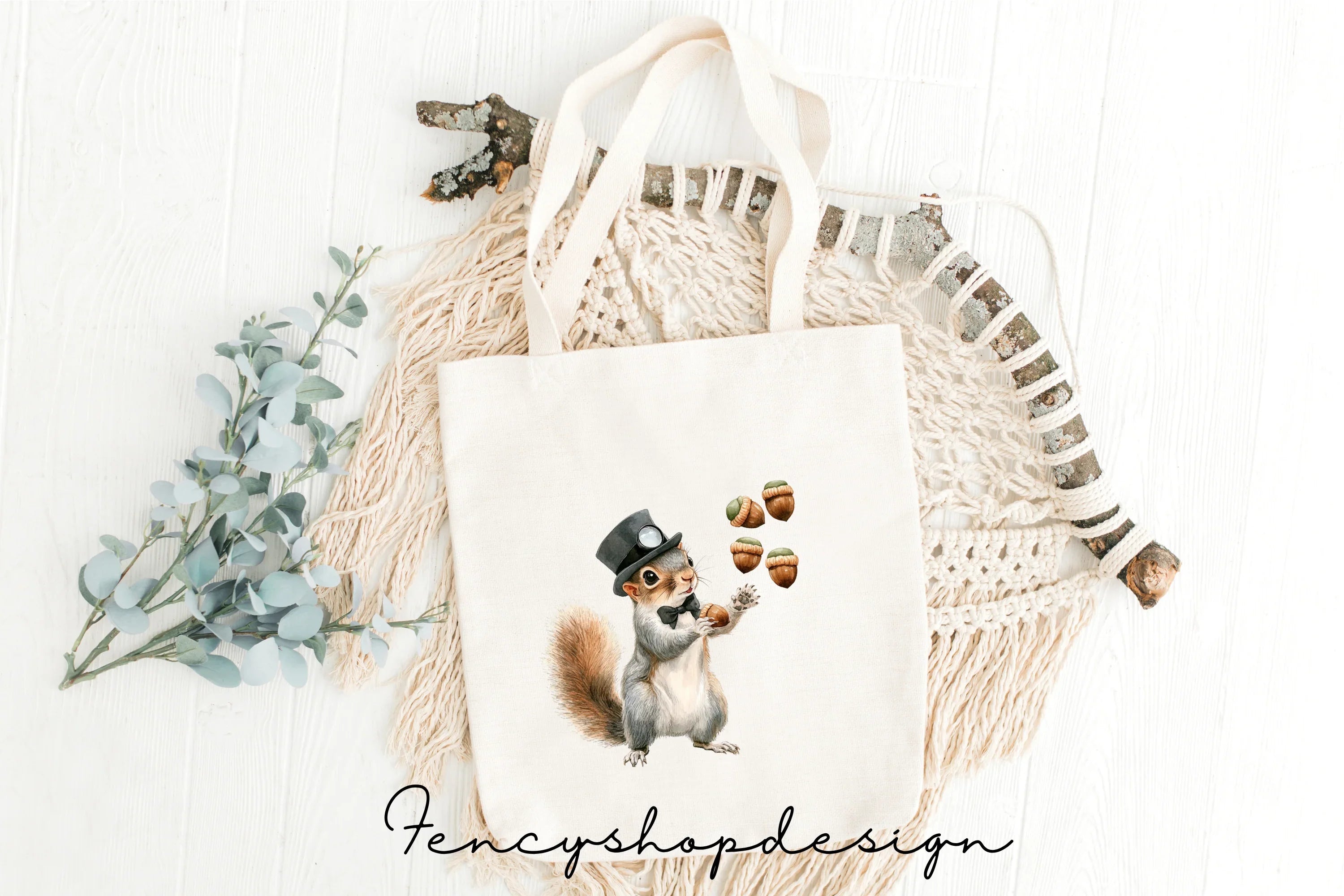 Whimsical Forest Friends Clipart Bundle