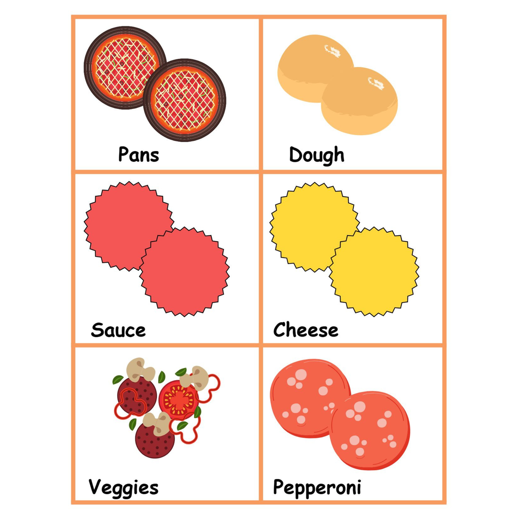 Pizza Shop Dramatic Play Activity Pack