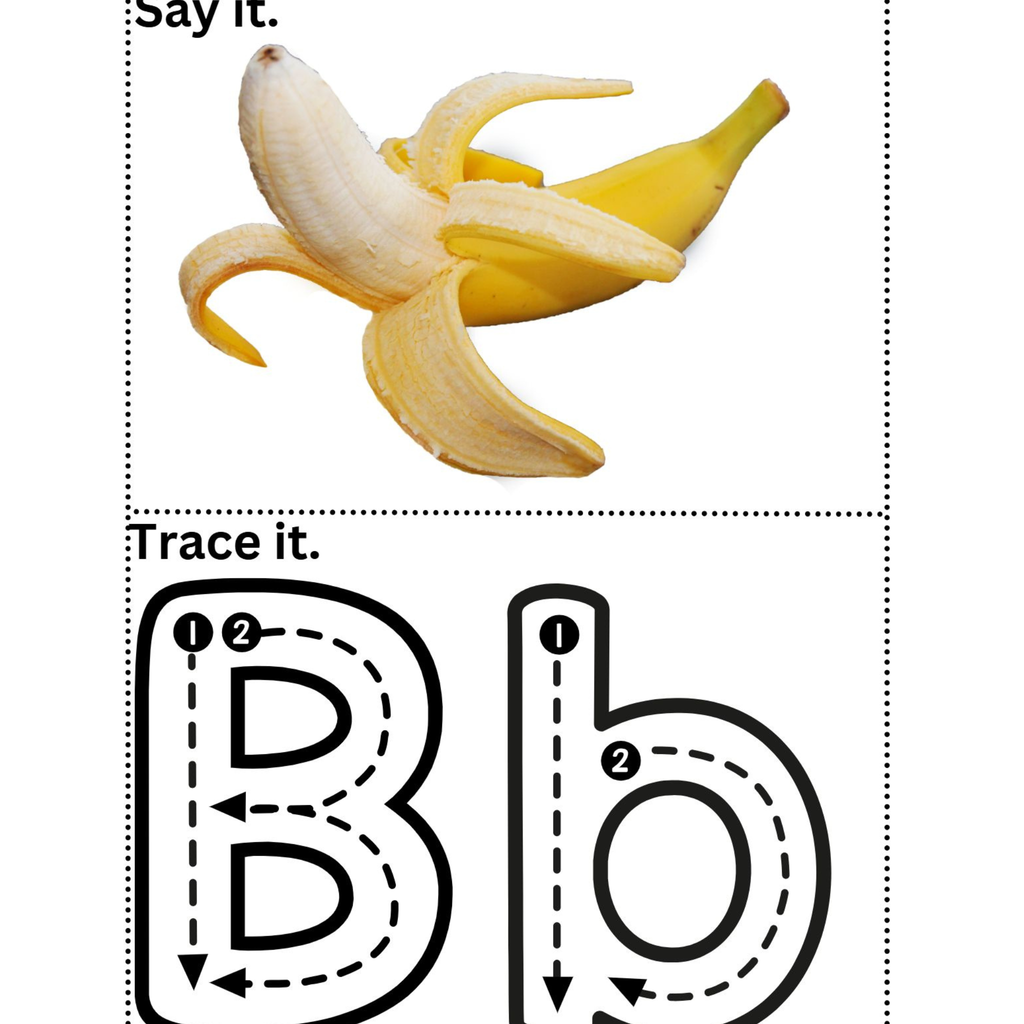 Reusable Alphabet Tracing Flashcards for Kids