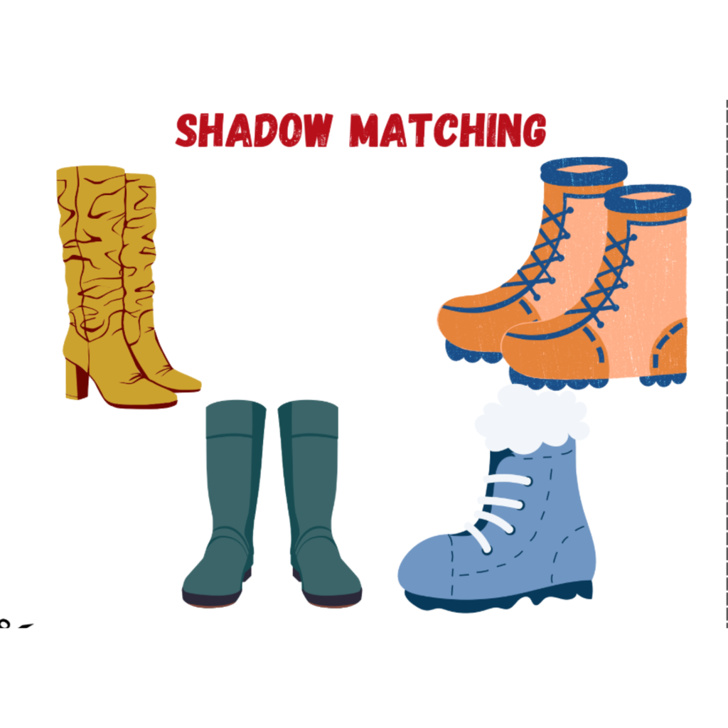 Shadow Matching Activity Worksheets