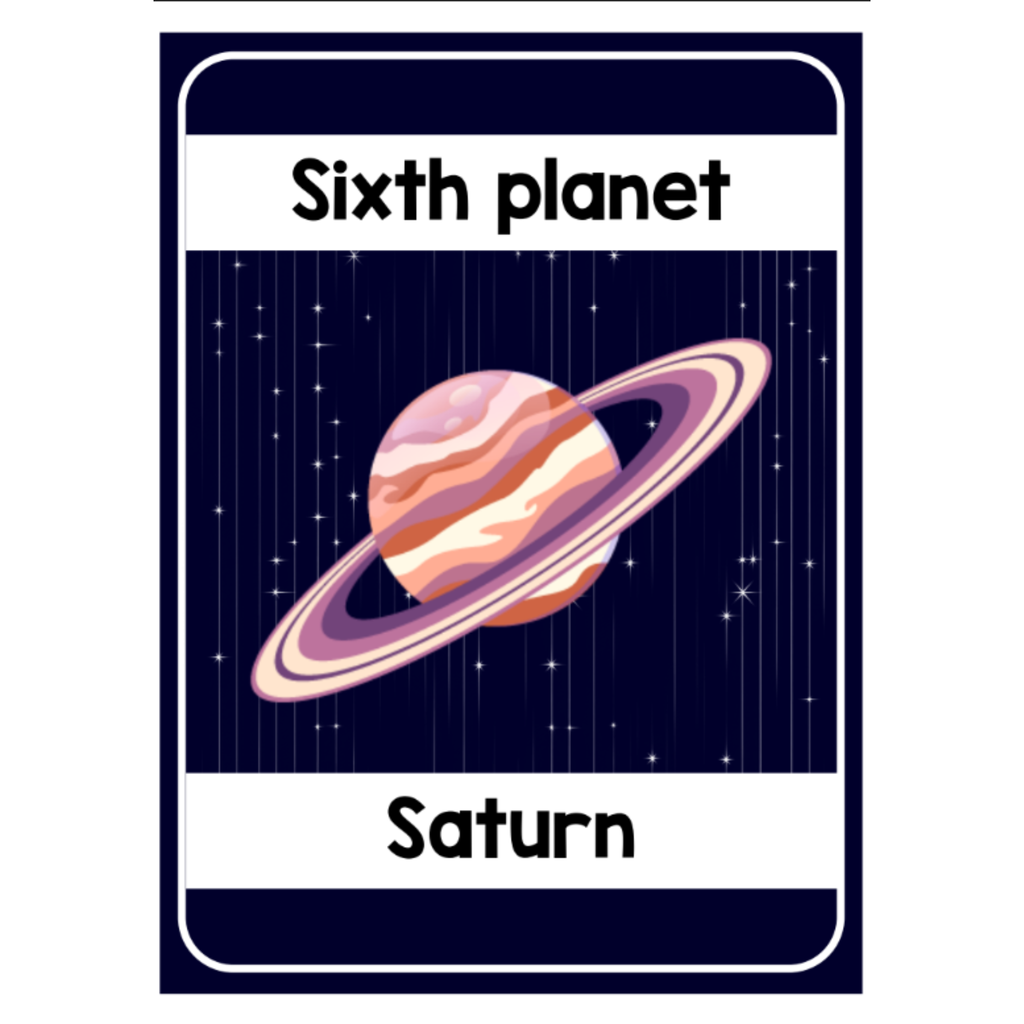 Solar System Activities for Preschoolers