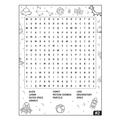 Space Word Search and Maze Activity Book