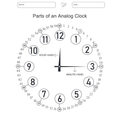 Time Learning Clock Workbook