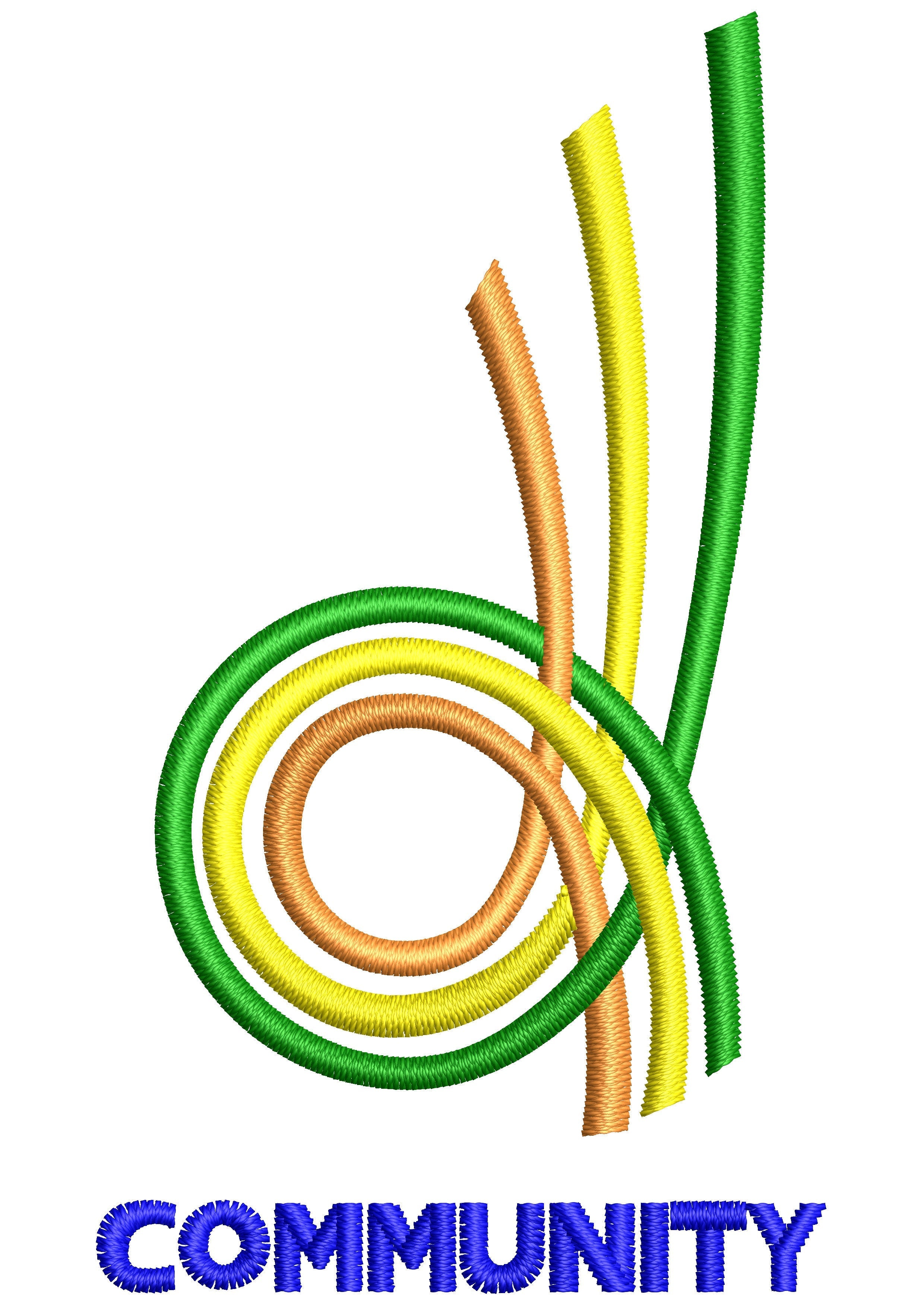Community Embroidery Design