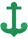 Big Anchor Embroidery Design