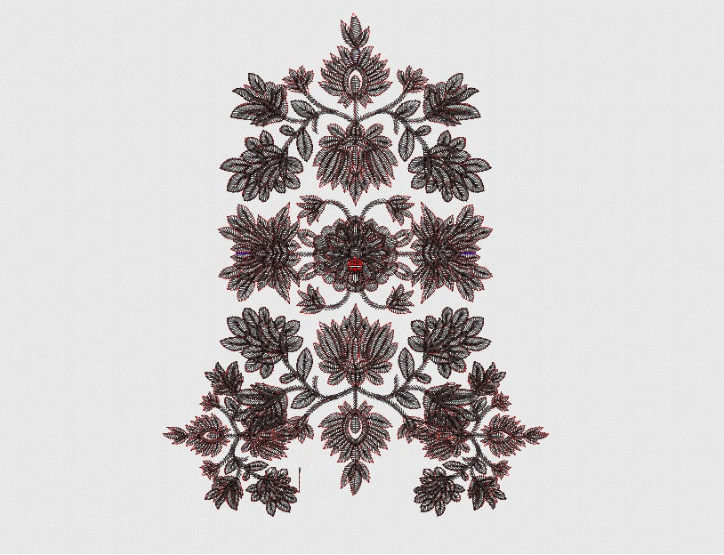 Flower Embroidery Design
