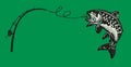 Fishing Design Embroidery Design