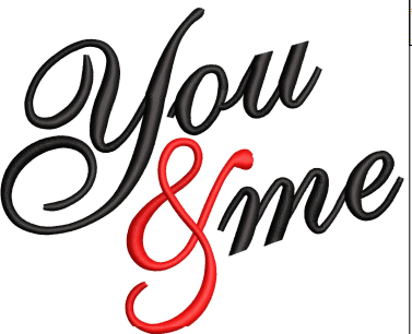 You Embroidery Design