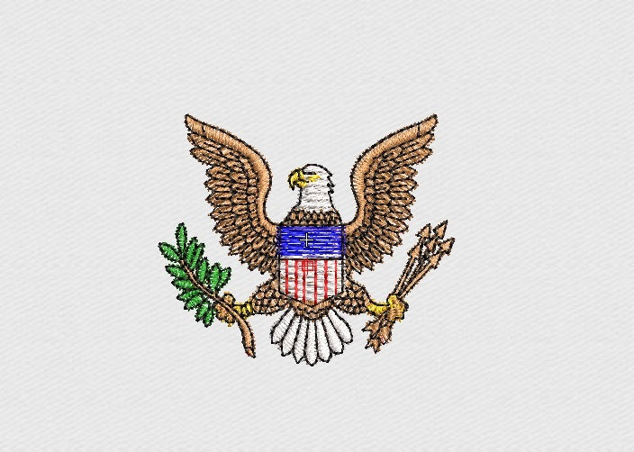Eagle Embroidery Design