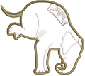 Elephant Embroidery Design