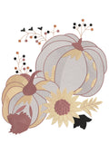 Wild Pumpkin Embroidery Design