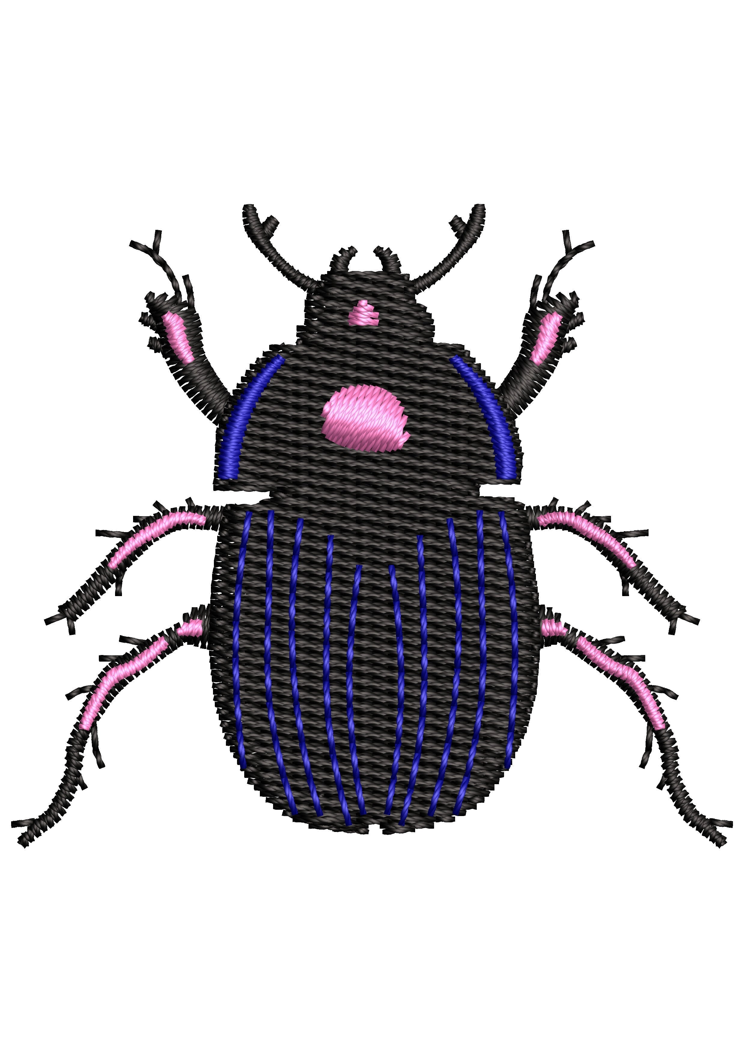 Betal Fly Embroidery Design