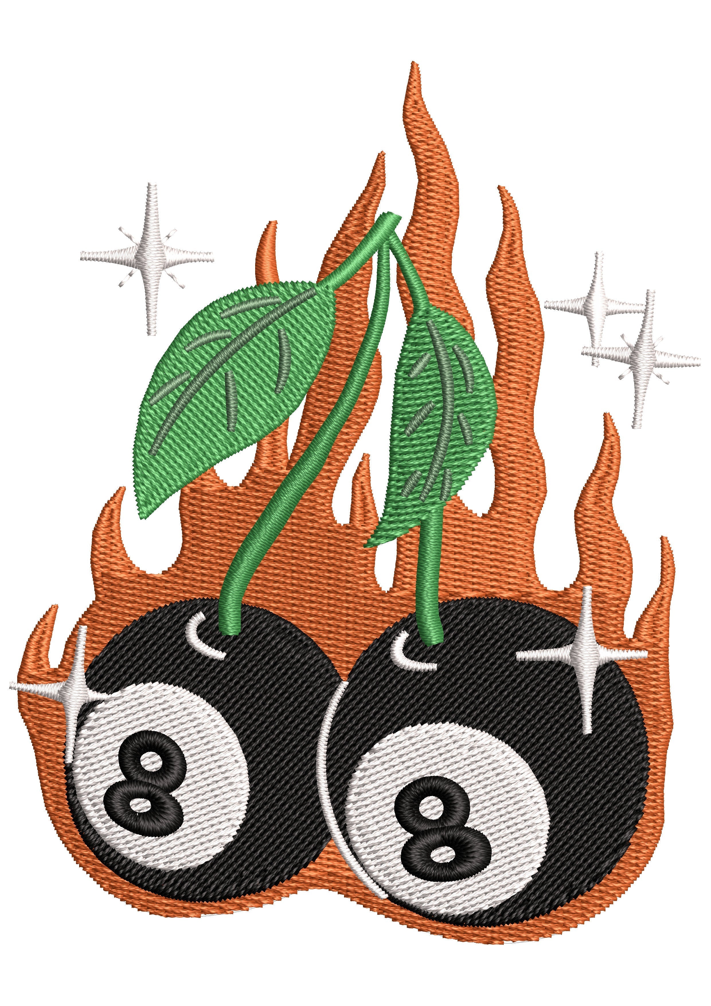 Table Balls Embroidery Design