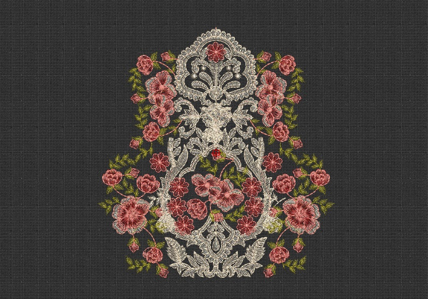 Flower Embroidery Design