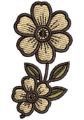 Sun Flower Tiny Embroidery Design
