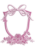 Frame of Love Embroidery Design