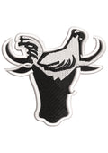 Bull Hen Embroidery Design