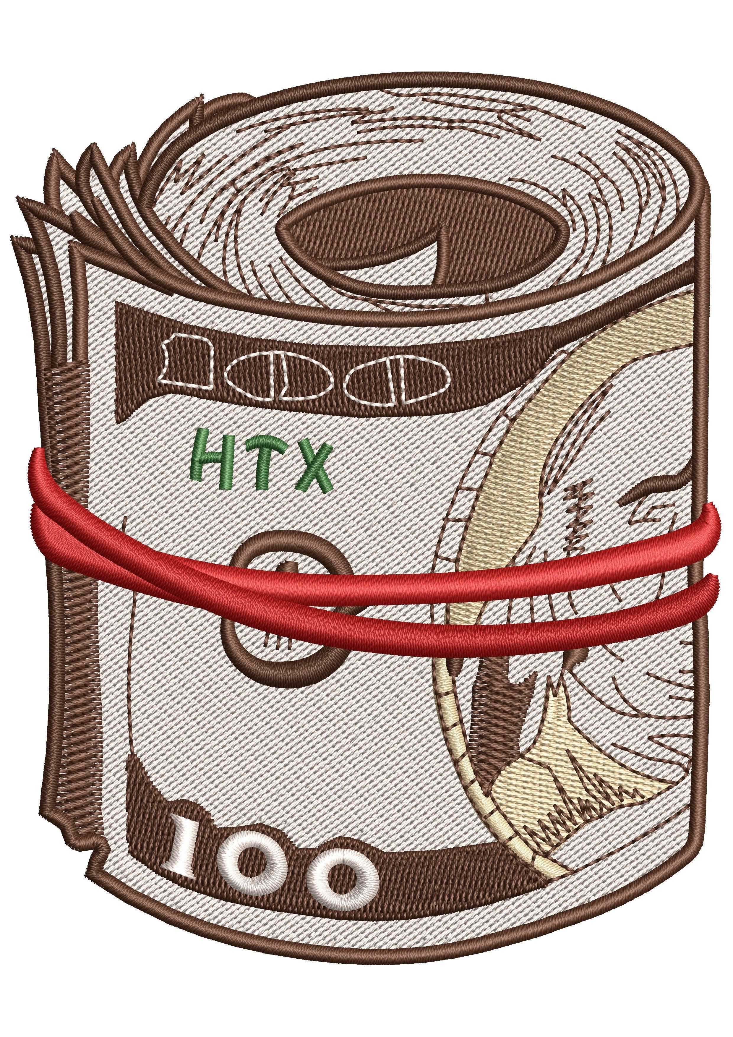 Dollar Bundle Embroidery Design
