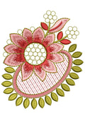 Sun Flower Embroidery Design
