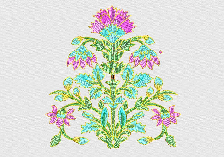Flower Embroidery Design