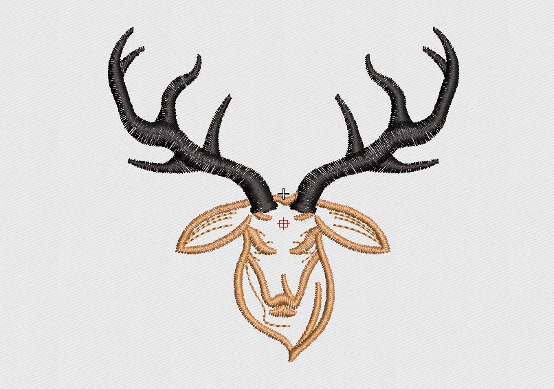 Dear Embroidery Design