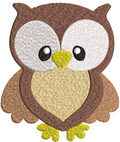 Owl Embroidery Design
