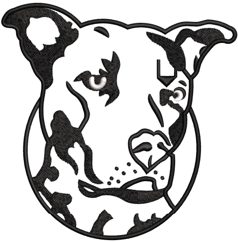 Dog Embroidery Design