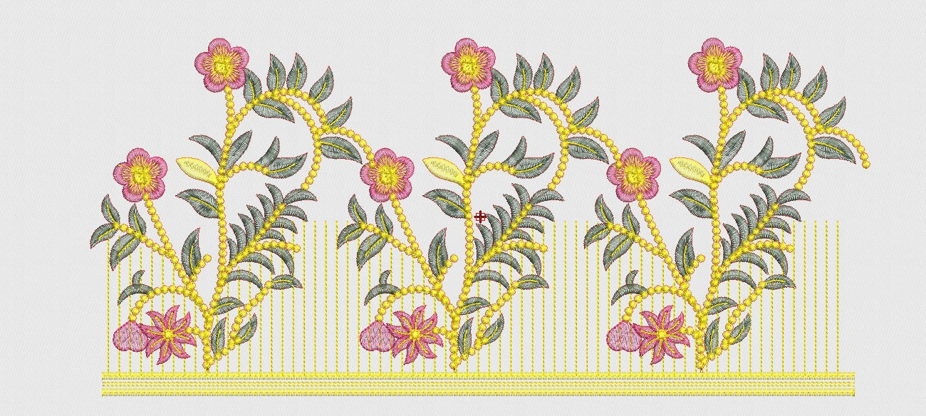 Flower Embroidery Design