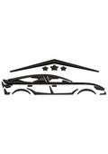 Car House Embroidery Design