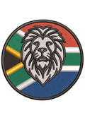 South Africa Lion Embroidery Design