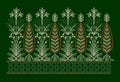 Emerald Paisley Grove Embroidery Design