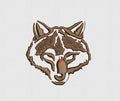 Wolf Embroidery Design