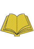 Note Book Embroidery Design
