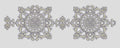 Ornate Circle Medallion Scrollwork Embroidery Design