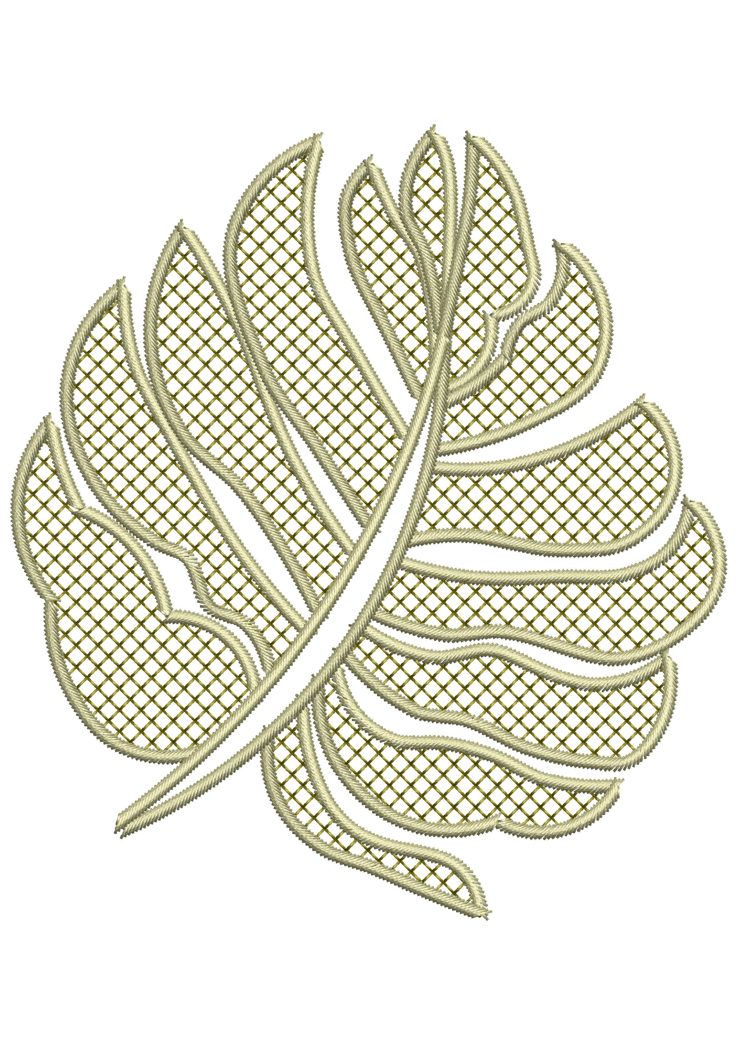 Big Maple Embroidery Design