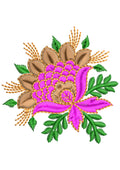 Cauliflower Embroidery Design